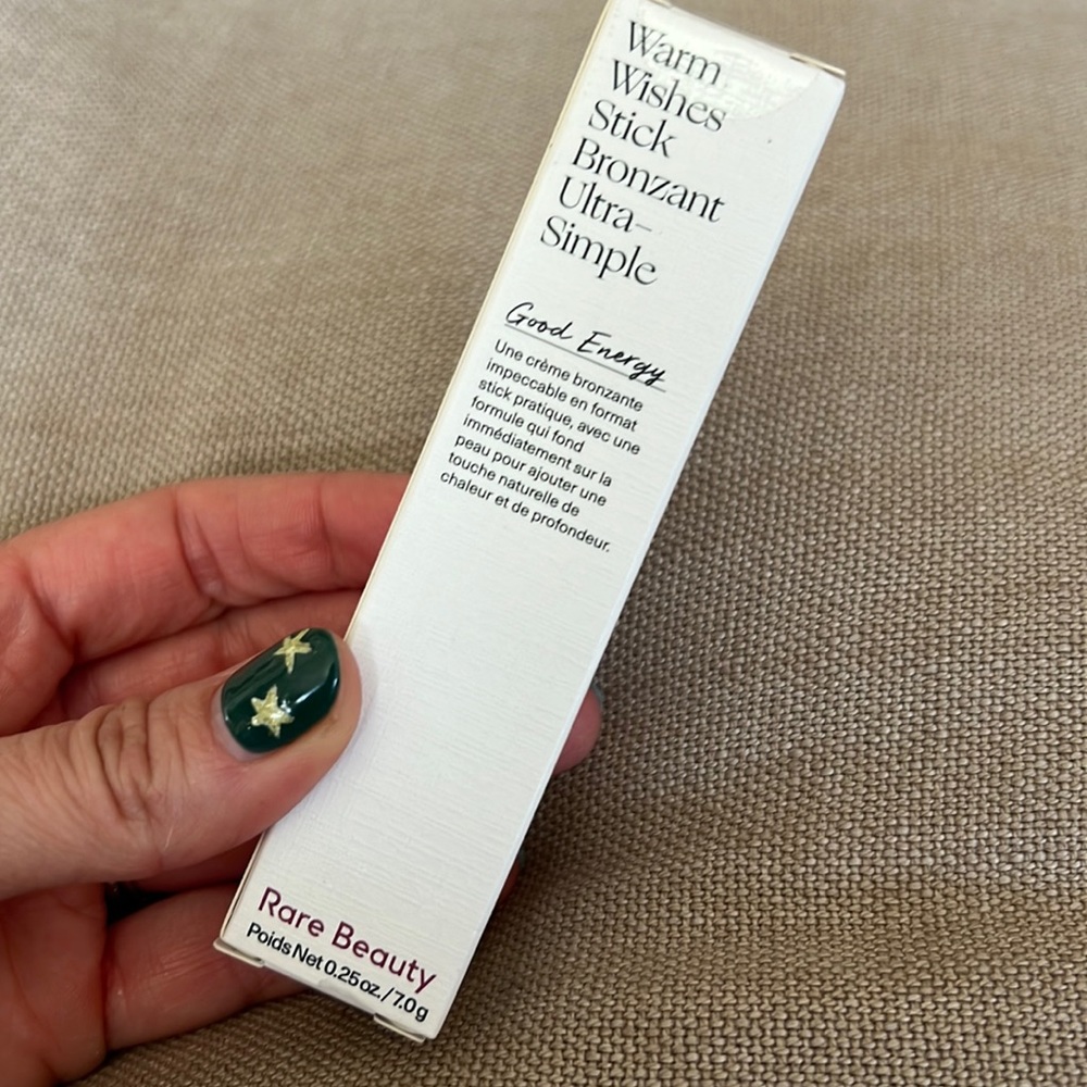 NIB Rare Beauty Warm Wishes Effortless Bronzer Stick